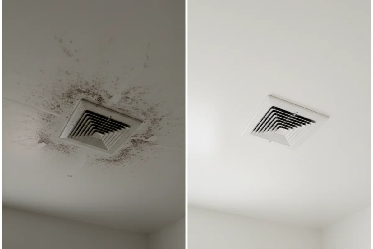 Air Duct Mold Cleaning Project
