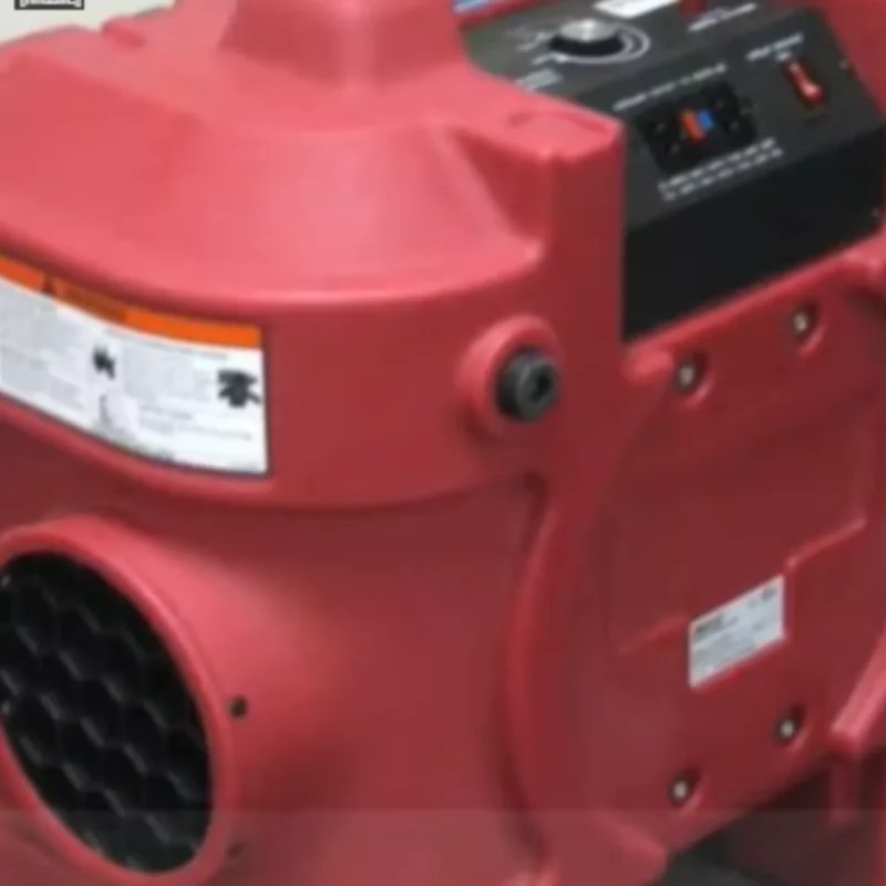 A HEPA vacuum is used for air clearance.