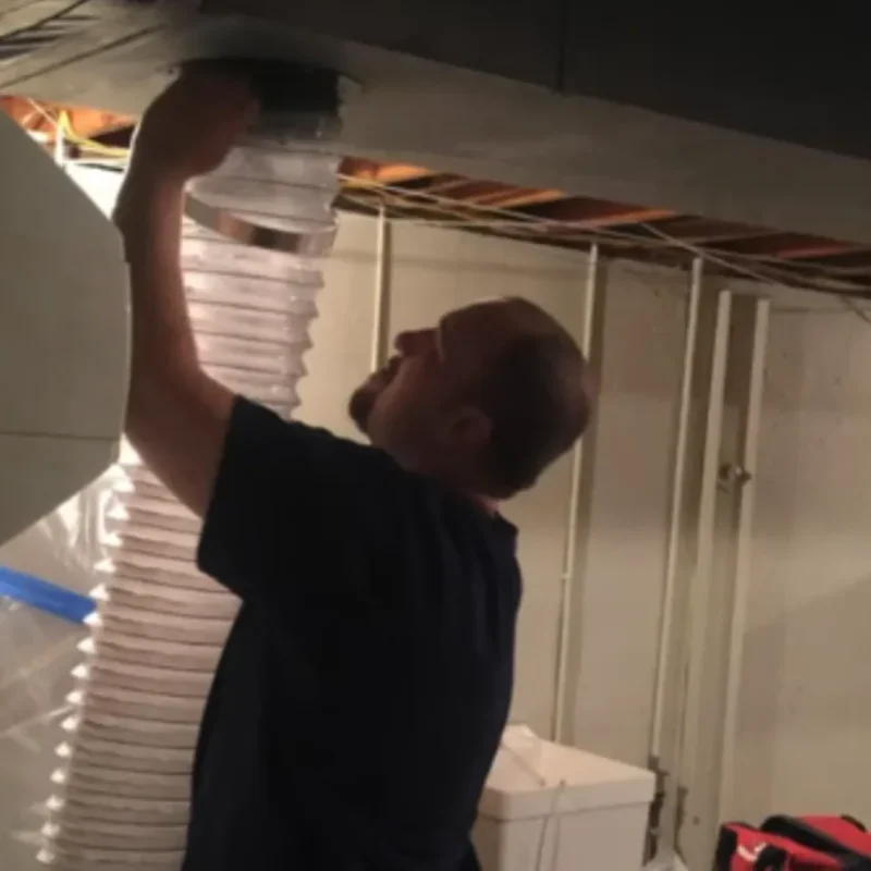 A satisfactory air duct mold cleaning job has been done.