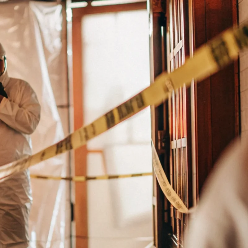 isolating mold contaminate area